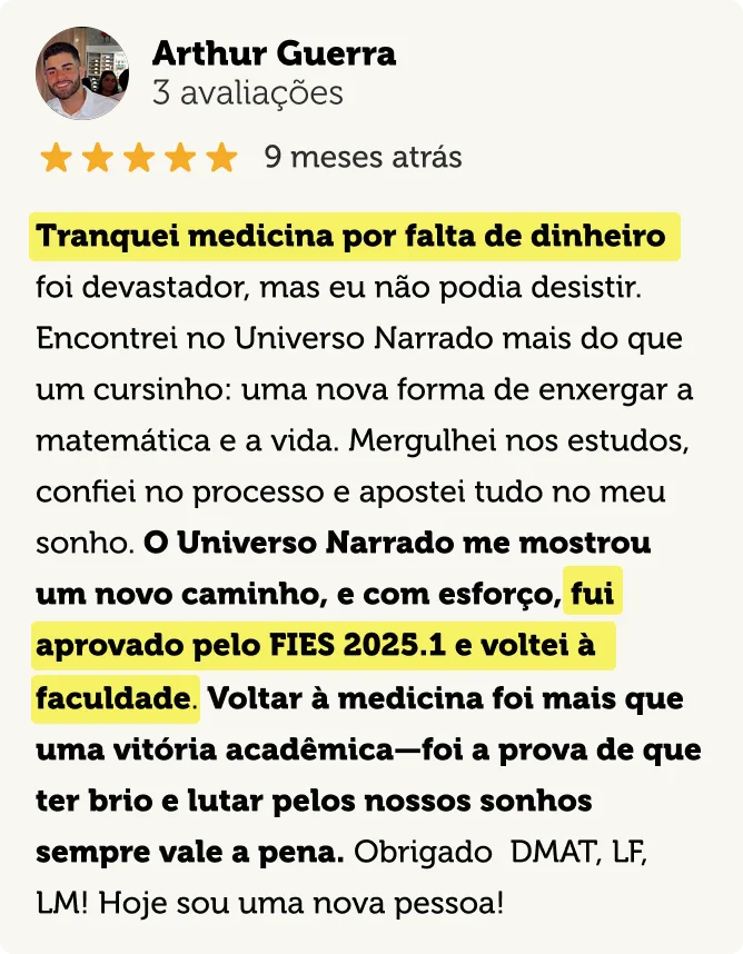 Avaliacao Google