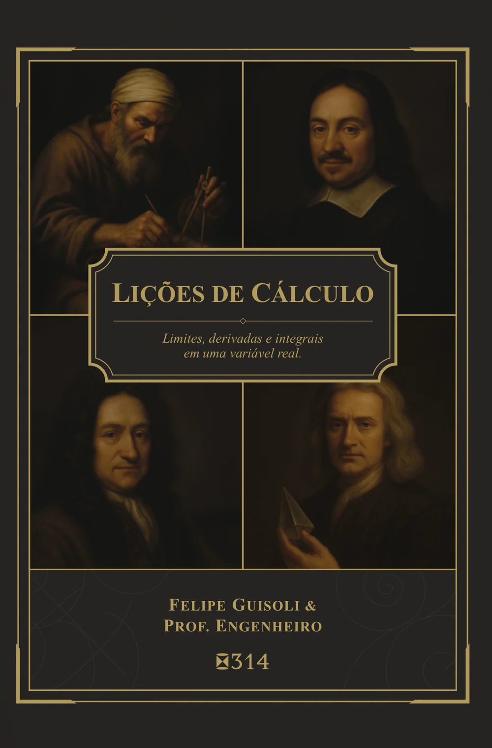 Capa de Lições de Cálculo — 1ª edição