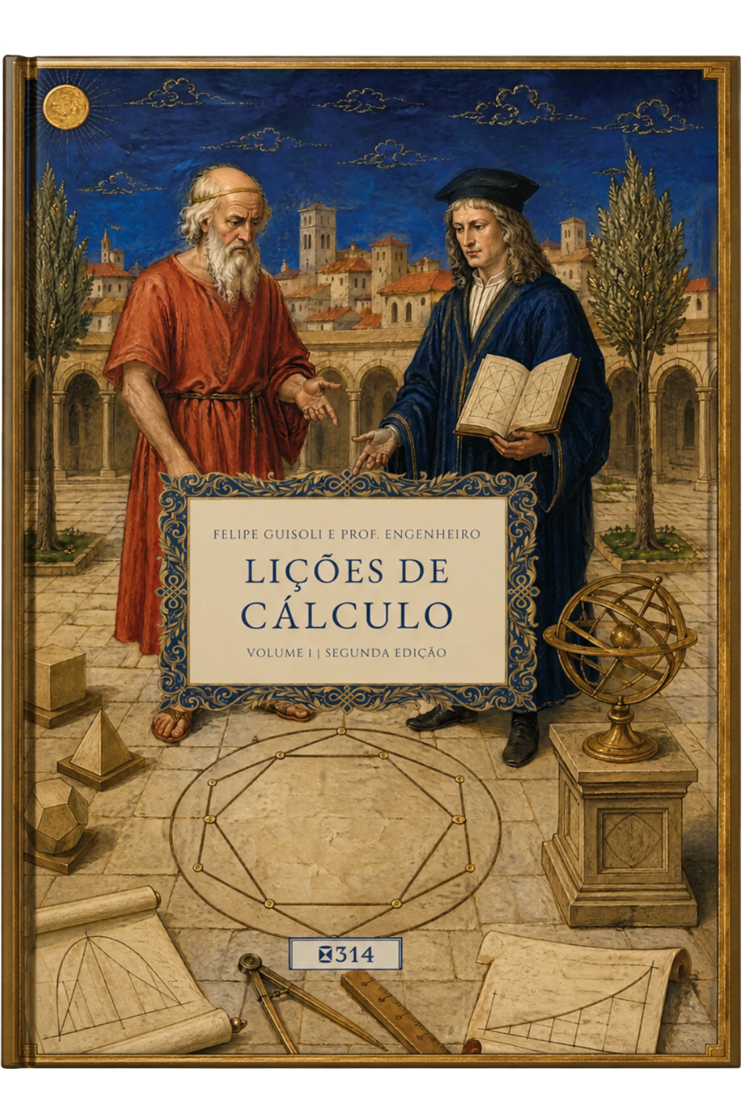 Capa de Lições de Cálculo — 2ª edição