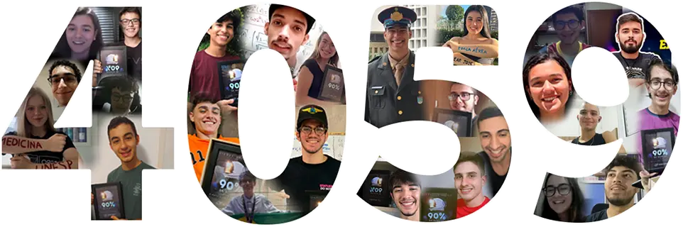 Colagem de avaliacoes